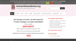 Desktop Screenshot of donnachiamadonna.org